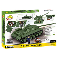 Cobi HC WWII /2590/ IS-3 SOVIET HEAVY TANK Jeu de construction Cobi HC WWII /2590/ IS-3 SOVIET HEAVY TANK Jeu de construction