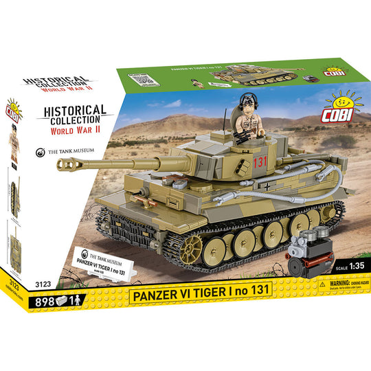 COBI PANZER VI Tiger I No. 131 Tank : Set #3123 – COBI Official Store