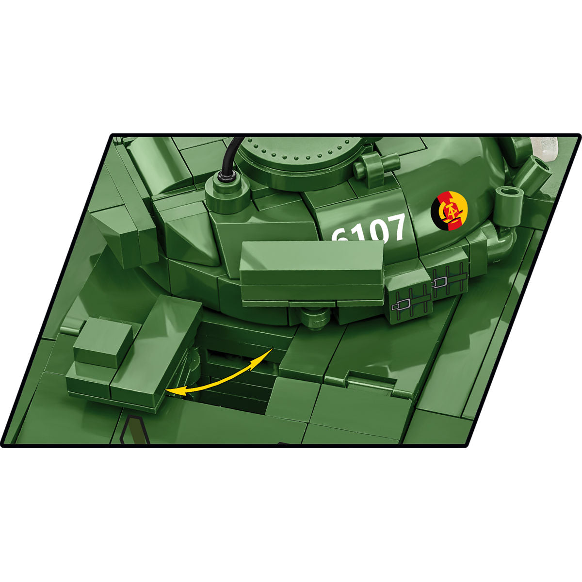 Tanque COBI T-72 (Alemania Oriental/Soviética): Set n.° 2625