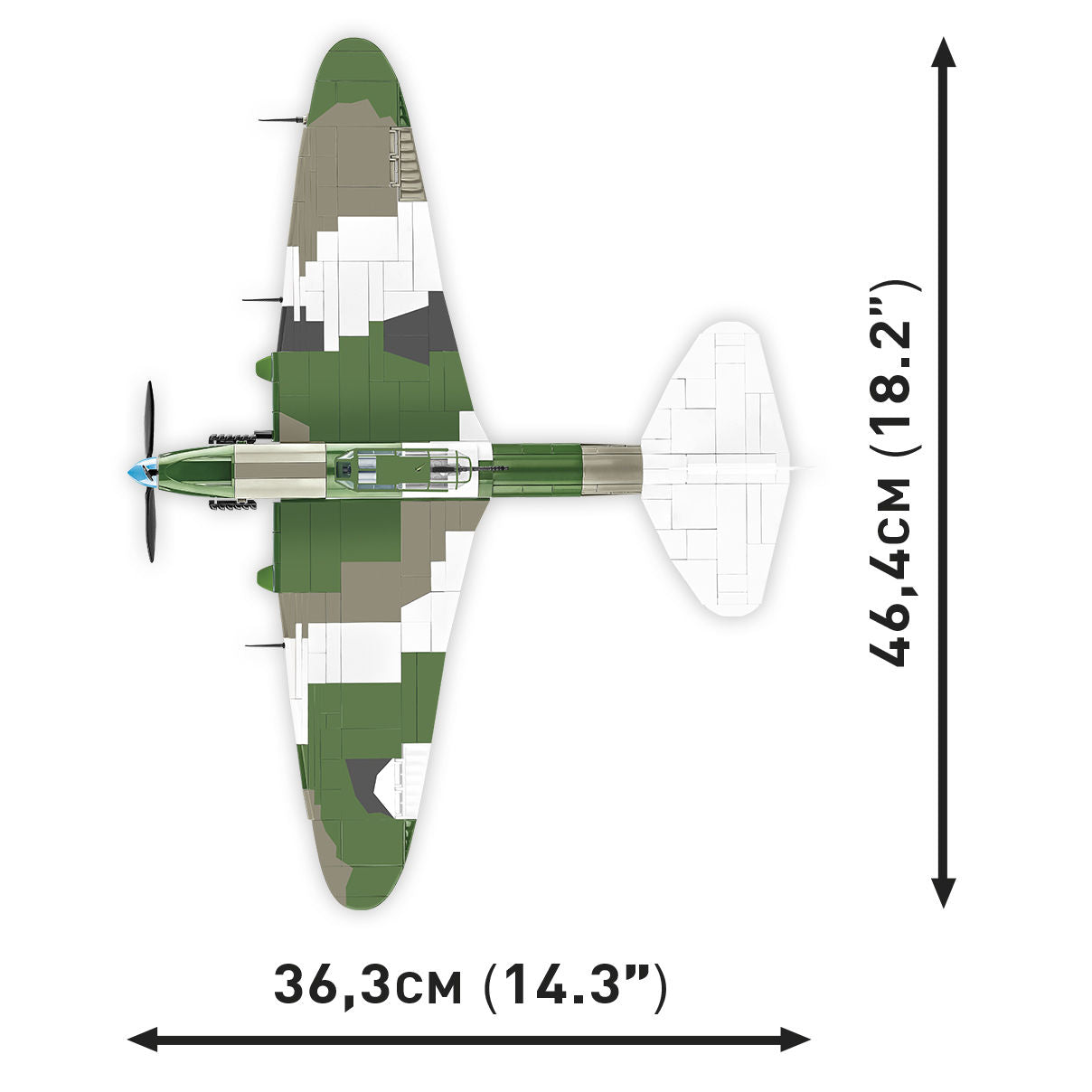 COBI Ilyushin IL-2 (1943): Set #5745