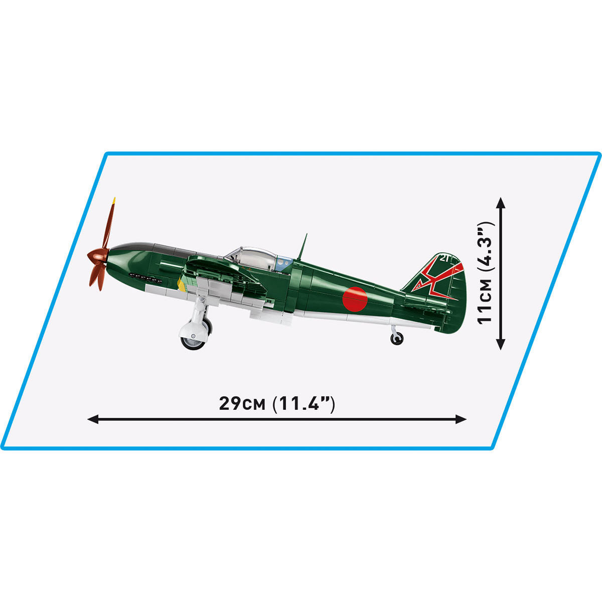 COBI Kawasaki KI-61-I Hien (TONY): Conjunto #5740