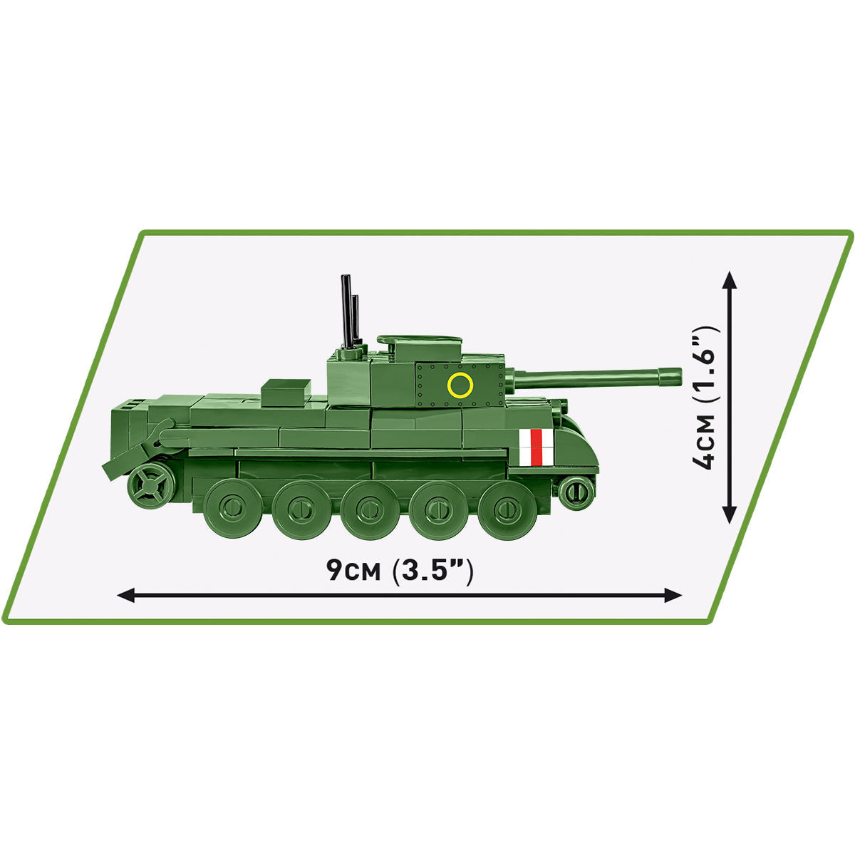 COBI Cromwell Mk. IV Tank 1:72 Scale: Set #3091
