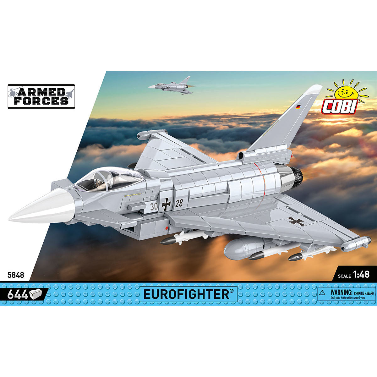 COBI Eurofighter Typhoon Jet Fighter (Germany) : Set #5848