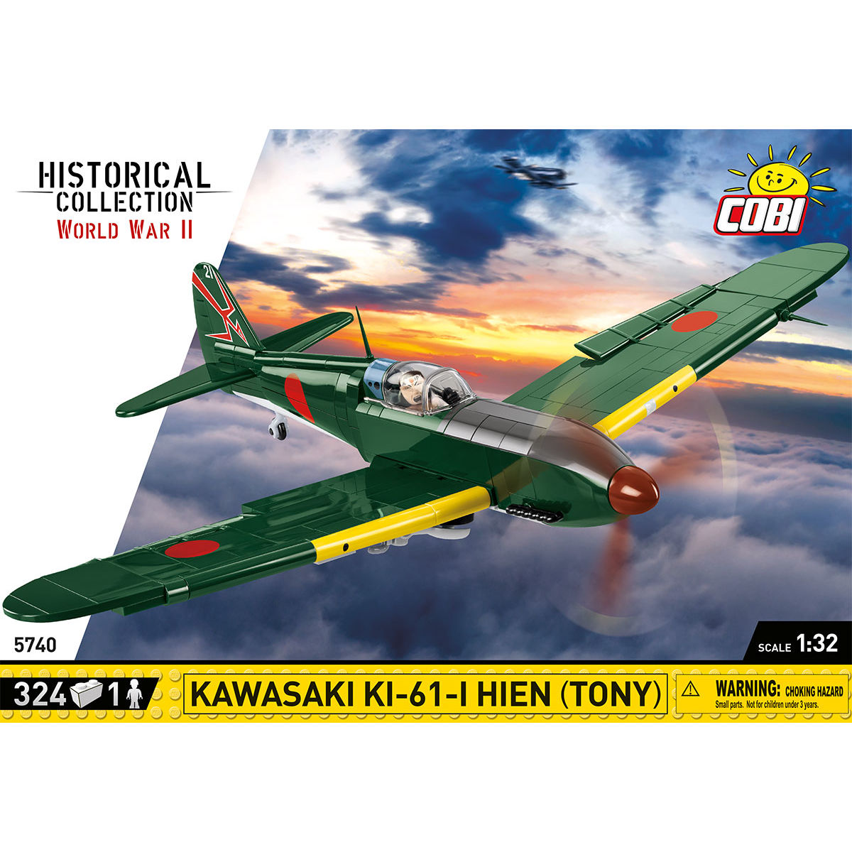 COBI Kawasaki KI-61-I Hien (TONY) : Set #5740 – COBI Official Store