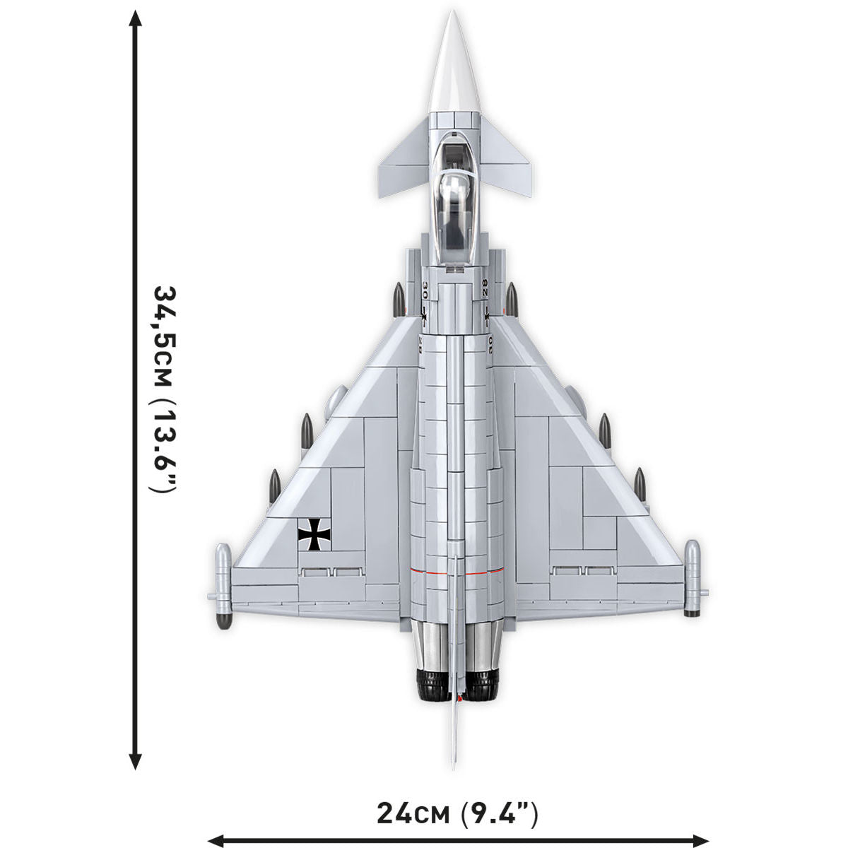 COBI Eurofighter Typhoon Jet Fighter (Germany) : Set #5848