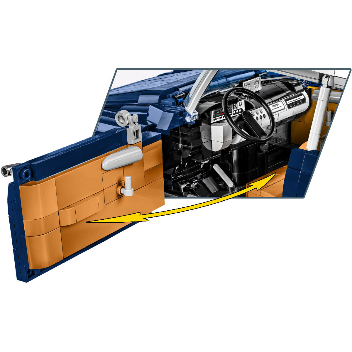 COBI 1968 Citroën DS 21 Pallas: Conjunto #24348