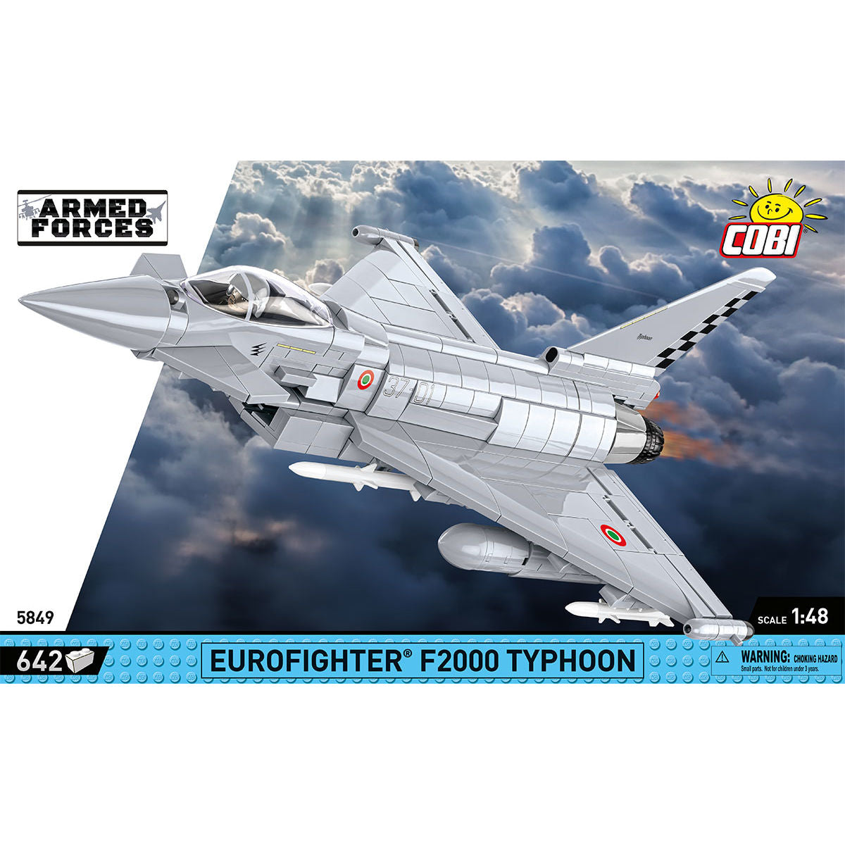 COBI Eurofighter F2000 Typhoon Fighter (Italia): Set n.° 5849