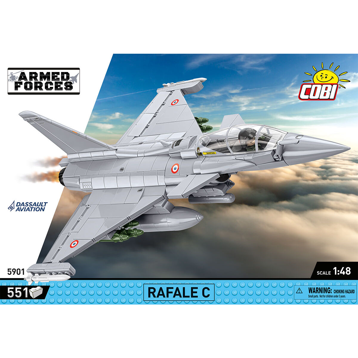 COBI Dassault Rafale C Fighter Jet: Set #5901 – COBI Official Store