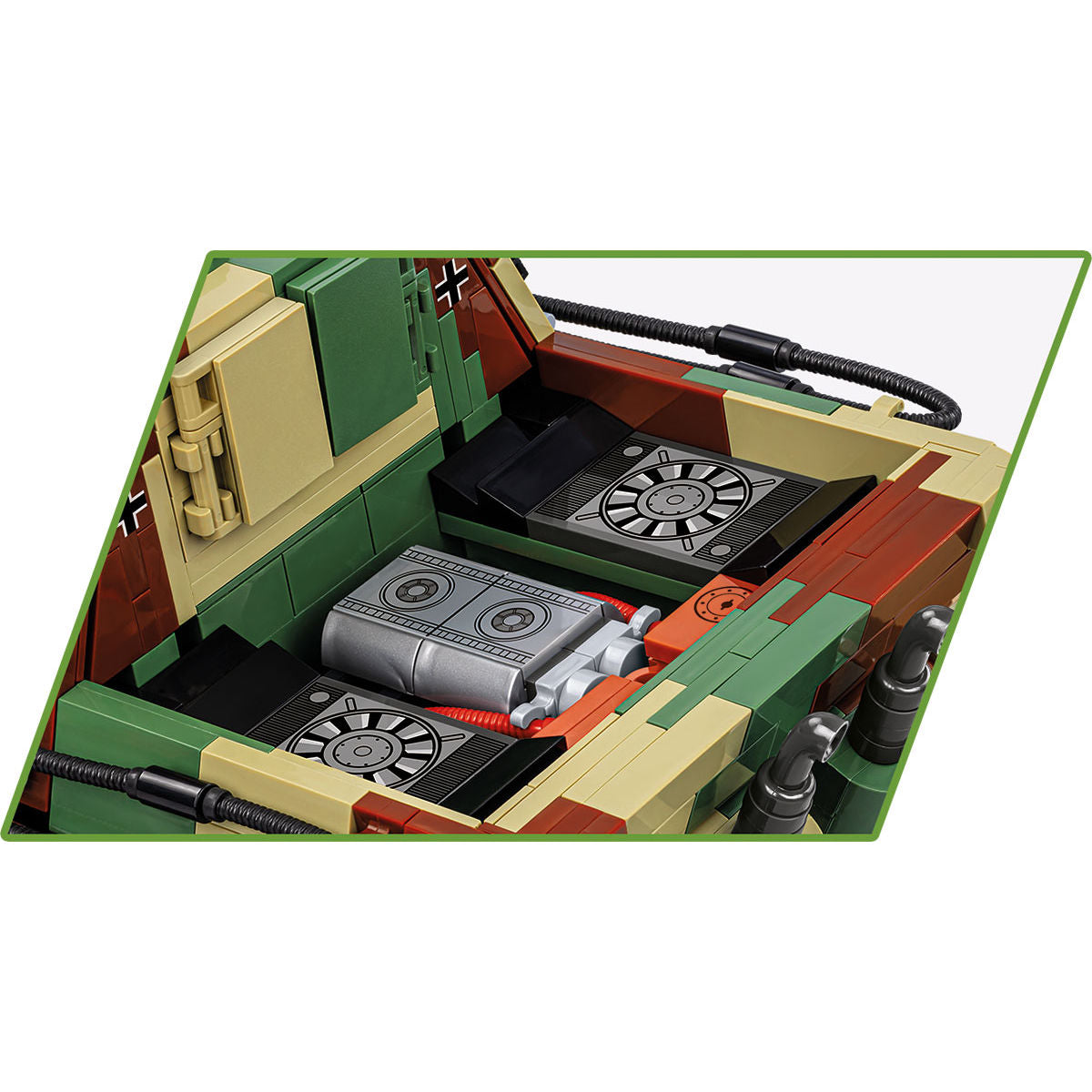 Destructor de tanques pesado COBI PanzerJäger Tiger: Set n.° 2580