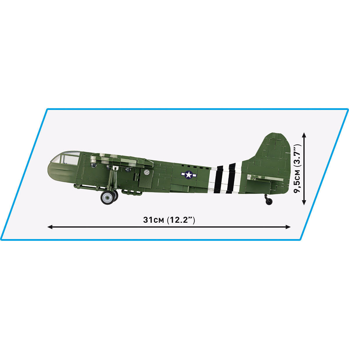 COBI WACO CG-4 Military Glider: Set #5755