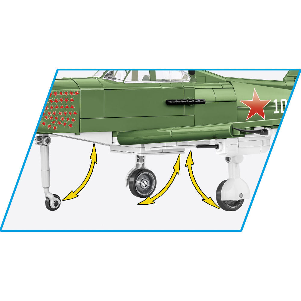 Caza COBI Bell P-39Q Airacobra: Conjunto n.° 5747