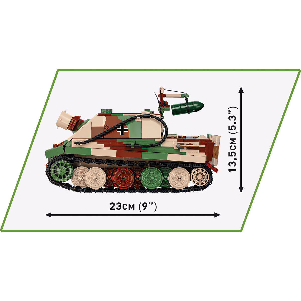 Pistola de asalto COBI Sturmmörser Sturmtiger de 38 cm: juego n.º 2585