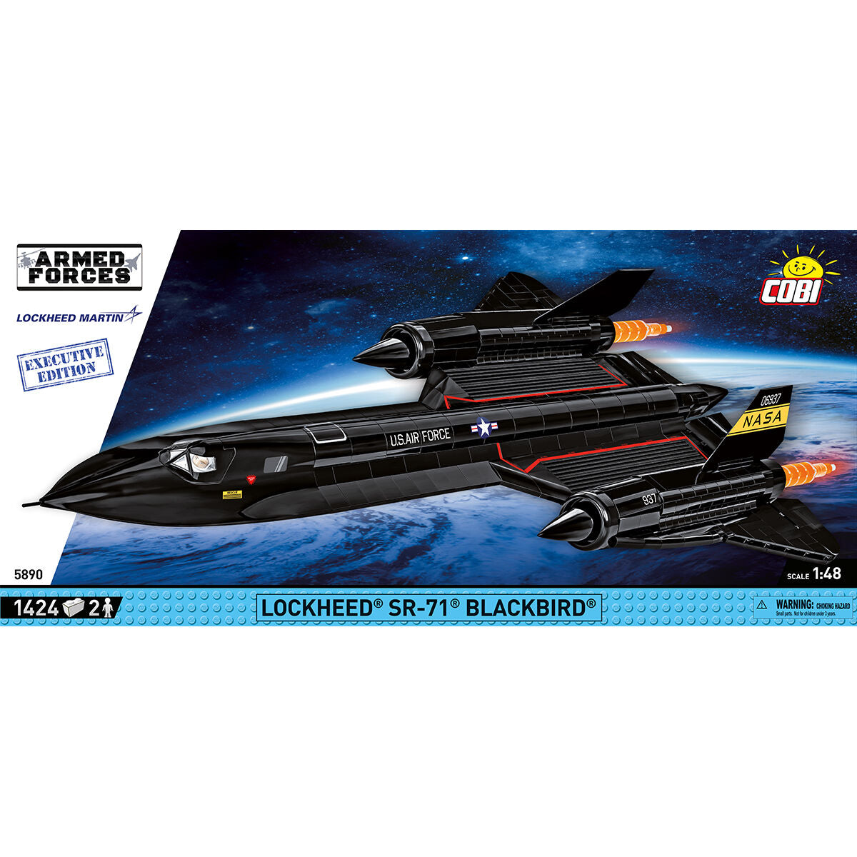 COBI EXECUTIVE EDITION Lockheed SR-71 Blackbird : Set #5890 – COBI