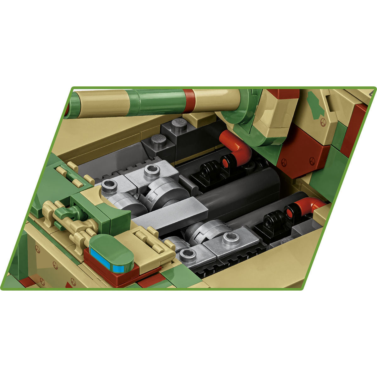 COBI PanzerJager Tiger (P) Elefant Tank Destroyer: Set n.° 2582
