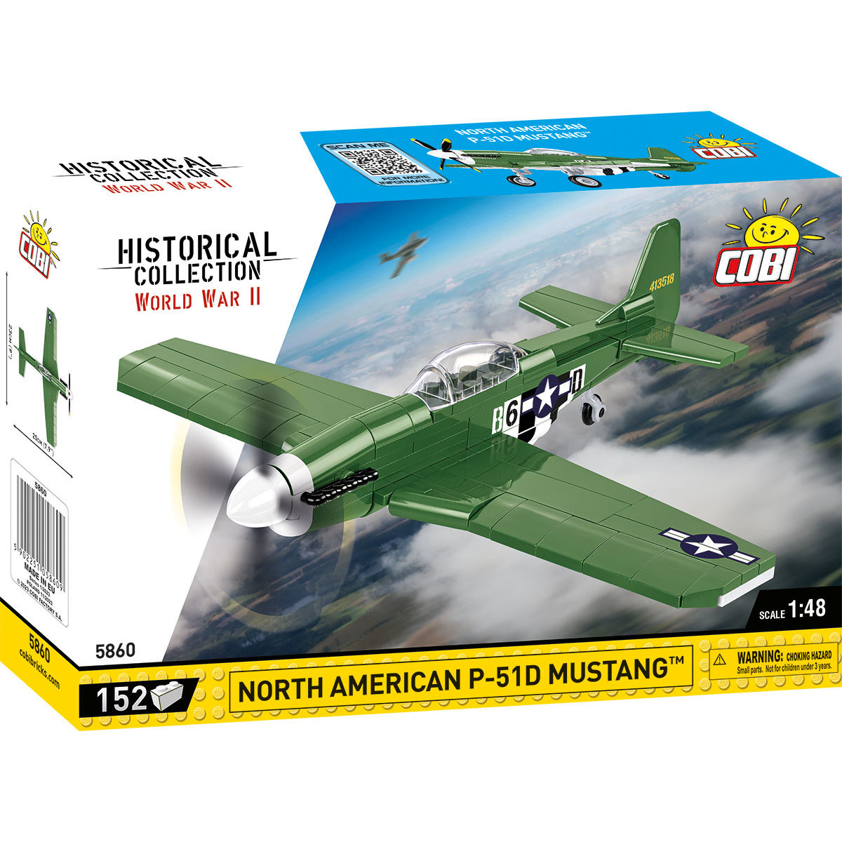 COBI North American P-51D Mustang : Set #5860