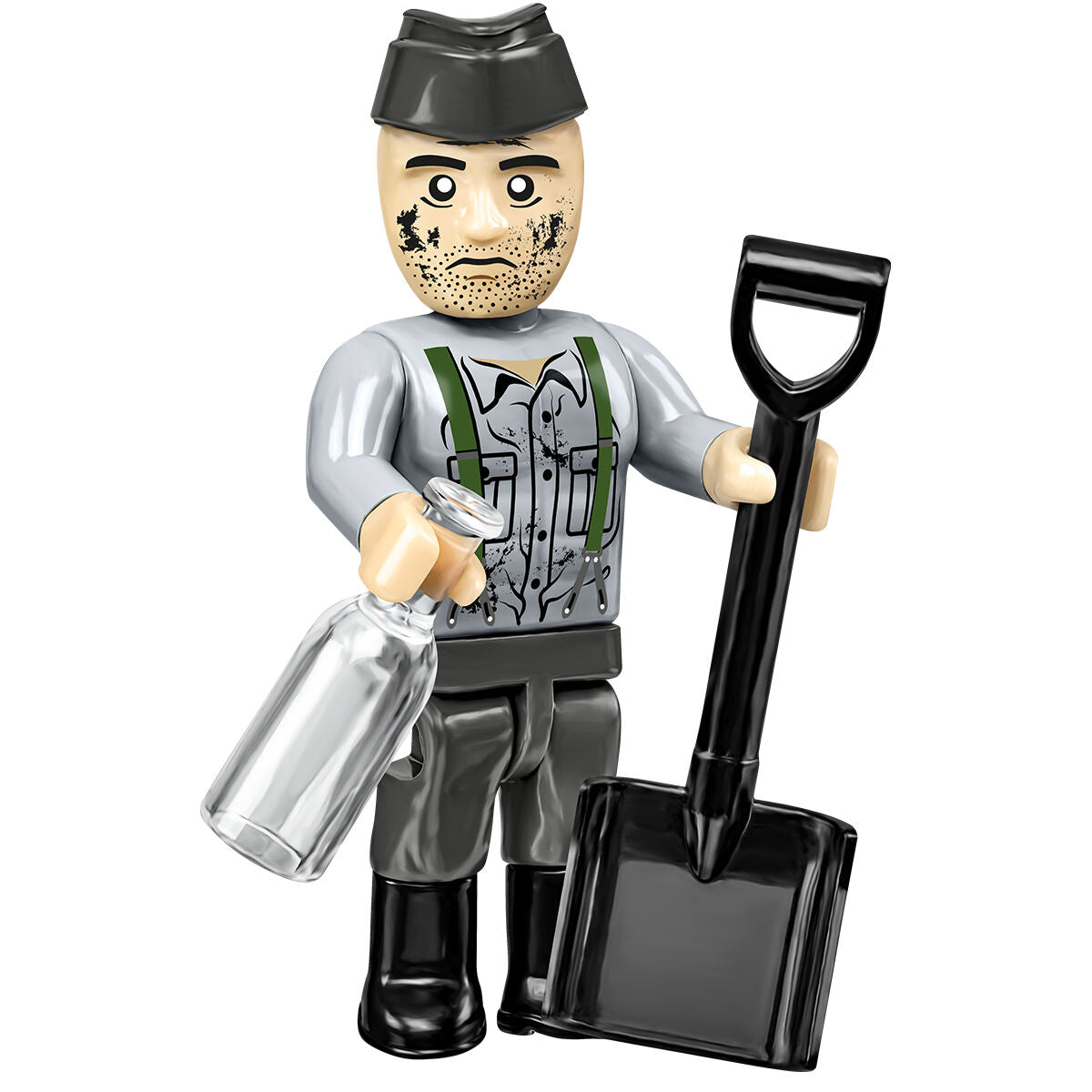 Locomotora de vapor y semáforo ferroviario COBI DR BR 52: Set n.° 6287