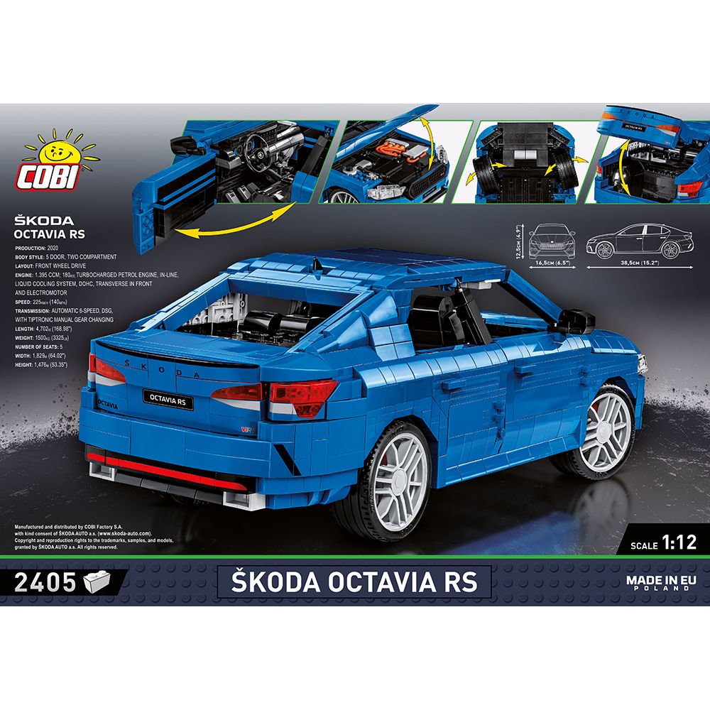 COBI Skoda Octavia RS: SET #24343