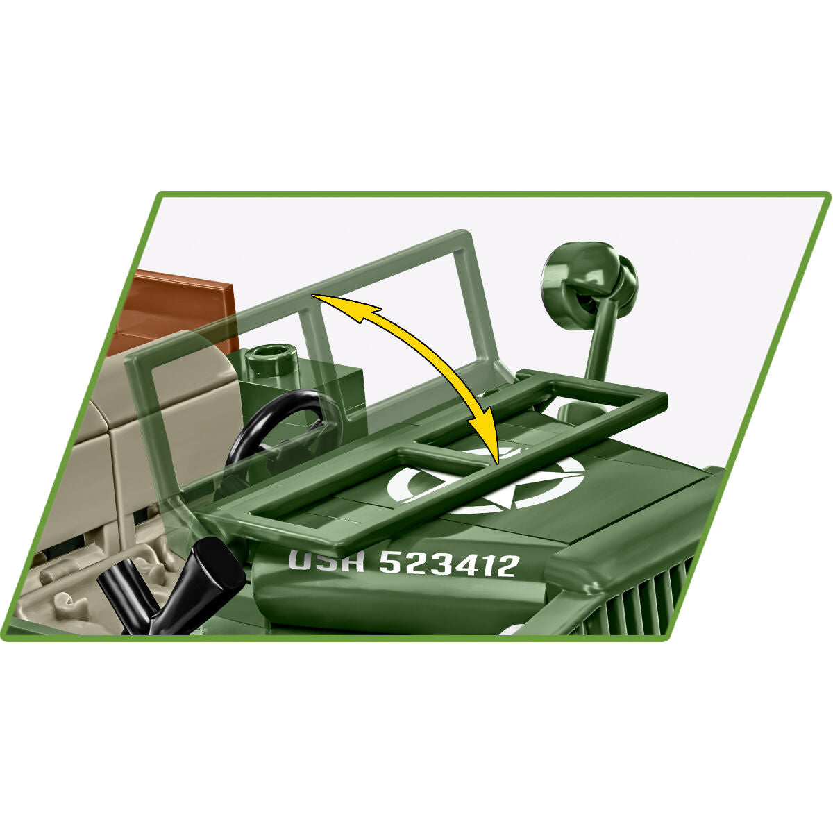 COBI 37mm GMC M6 Fargo Vehicle: Set #3116
