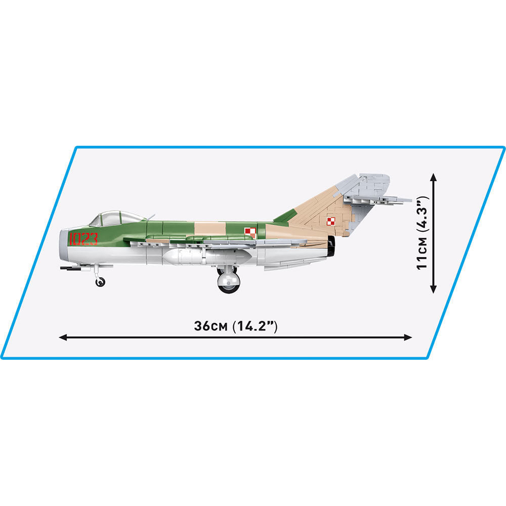 COBI LIM-5 Polish Air Force 1959 Jet: Set #5824