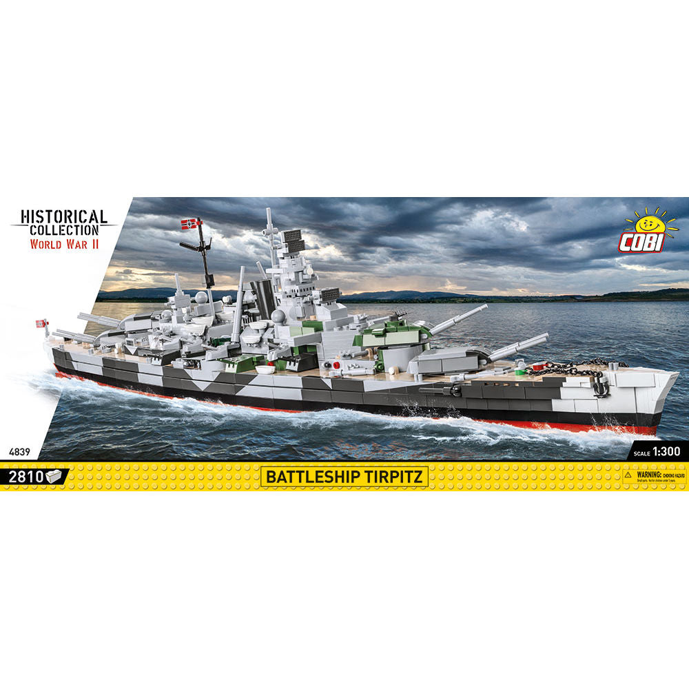 COBI Battleship Tirpitz: Set #4839 – COBI Official Store