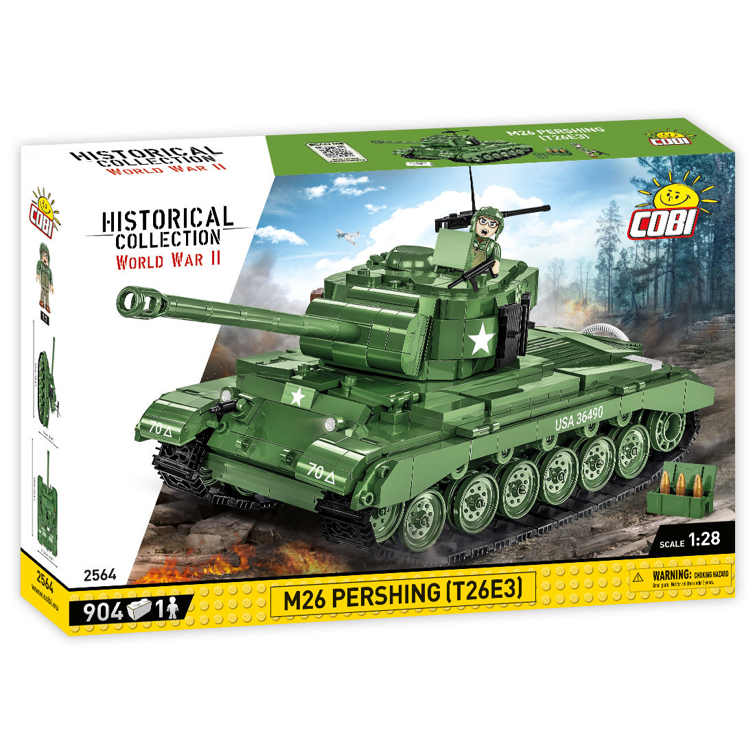 COBI M26 Pershing (T26E3) Tank: Set #2564