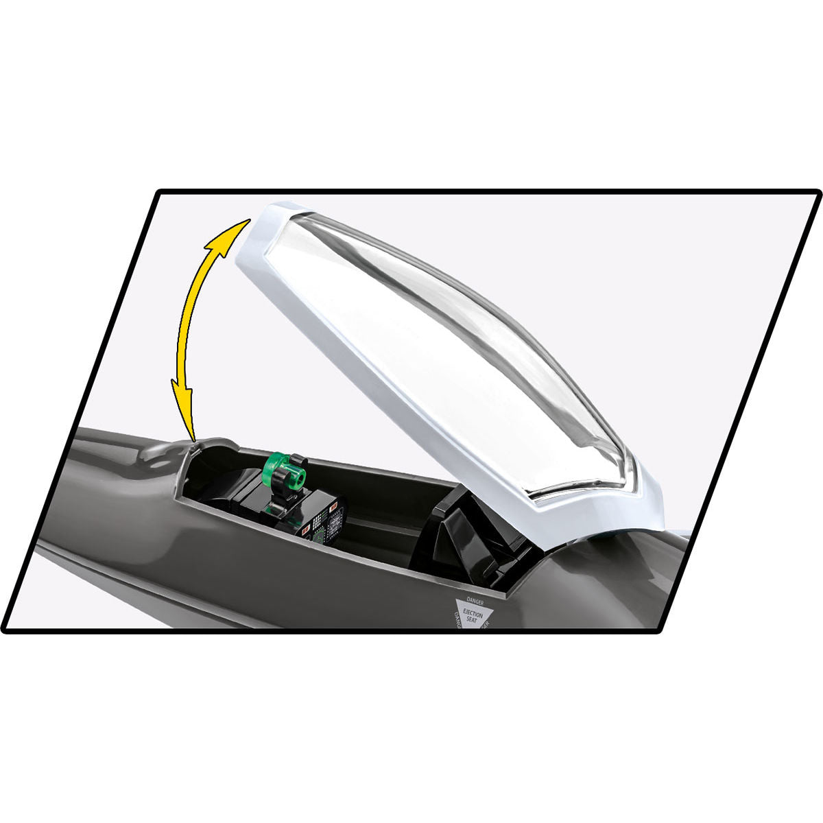 Avión de combate COBI Lockheed F-22 Raptor: Conjunto n.° 5855