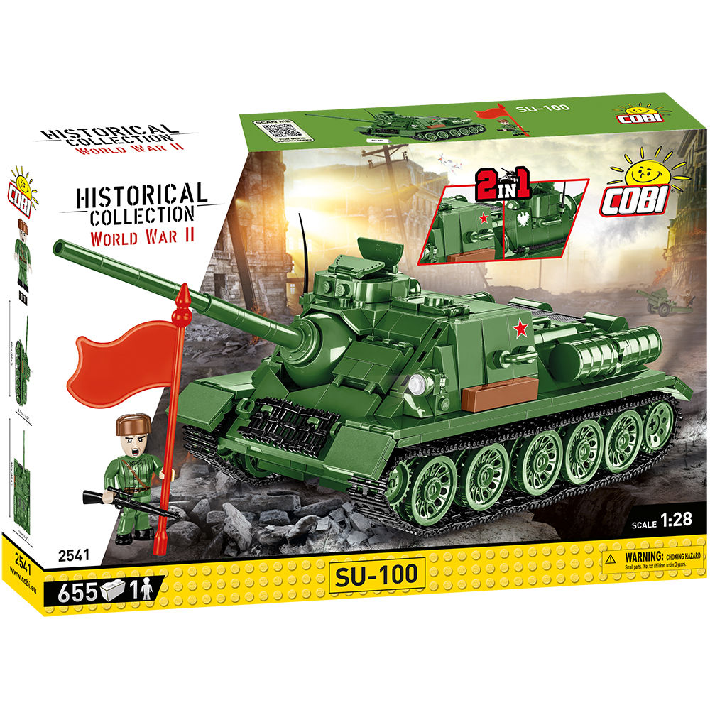 COBI SU-100 Soviet Tank Destroyer: Set #2541
