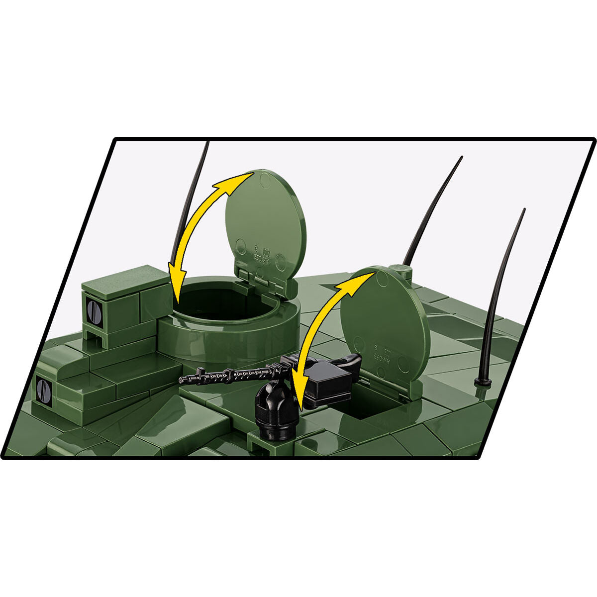 Tanque COBI Challenger 2: Conjunto #2627