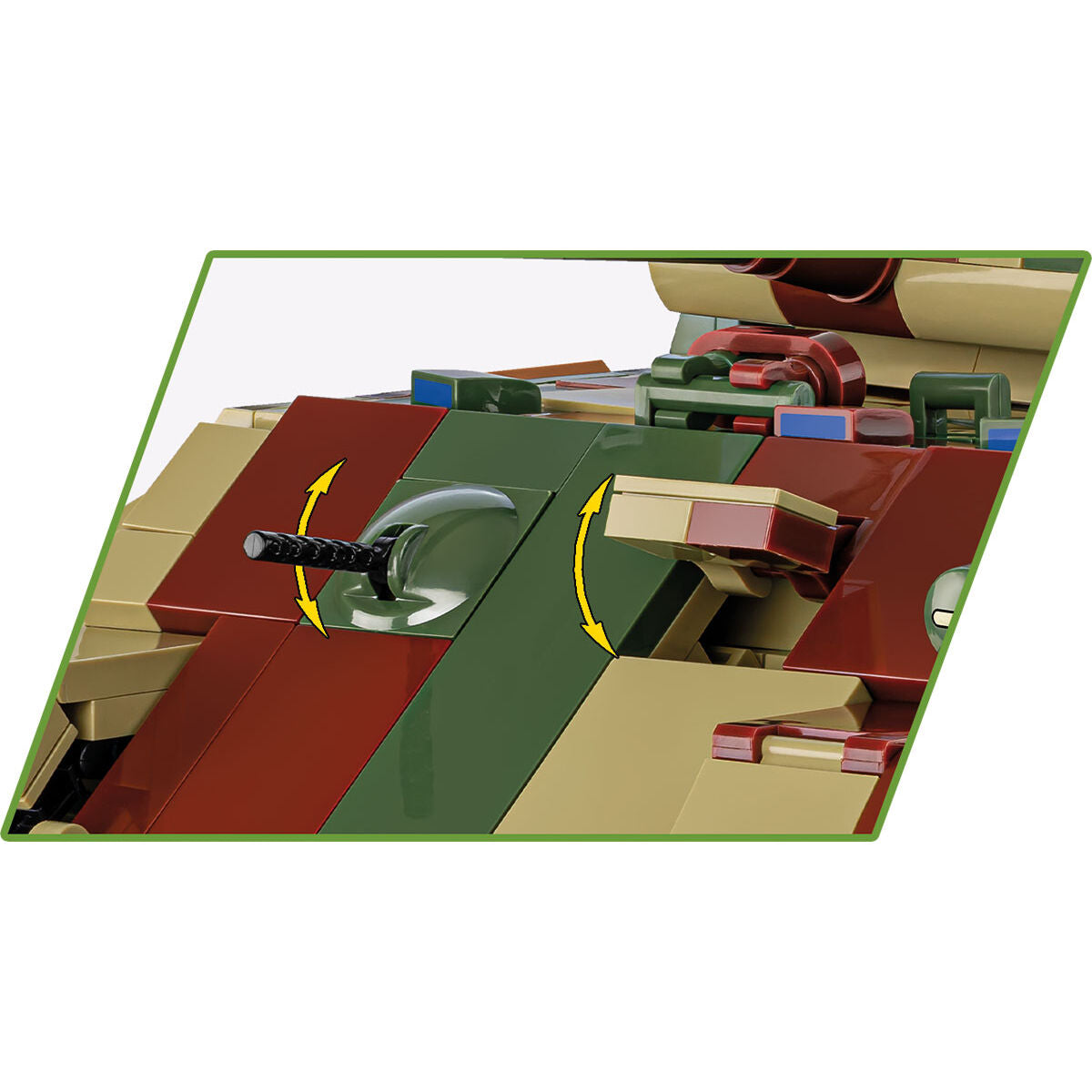 COBI Pz.Kpfw. V PANTHER Ausf. Un tanque: Conjunto #2654