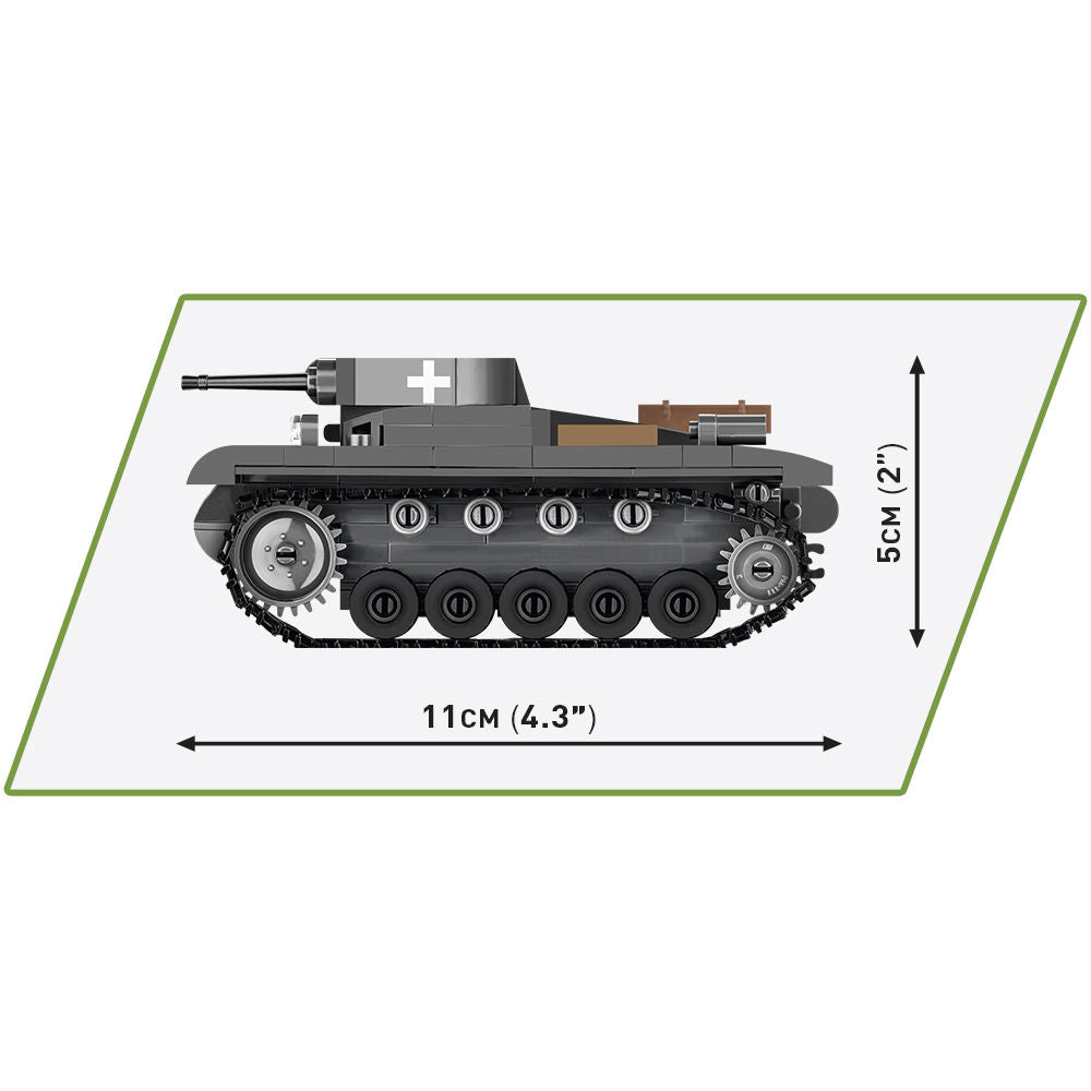 COBI Panzer II Ausf. A 1:48: Conjunto #2718