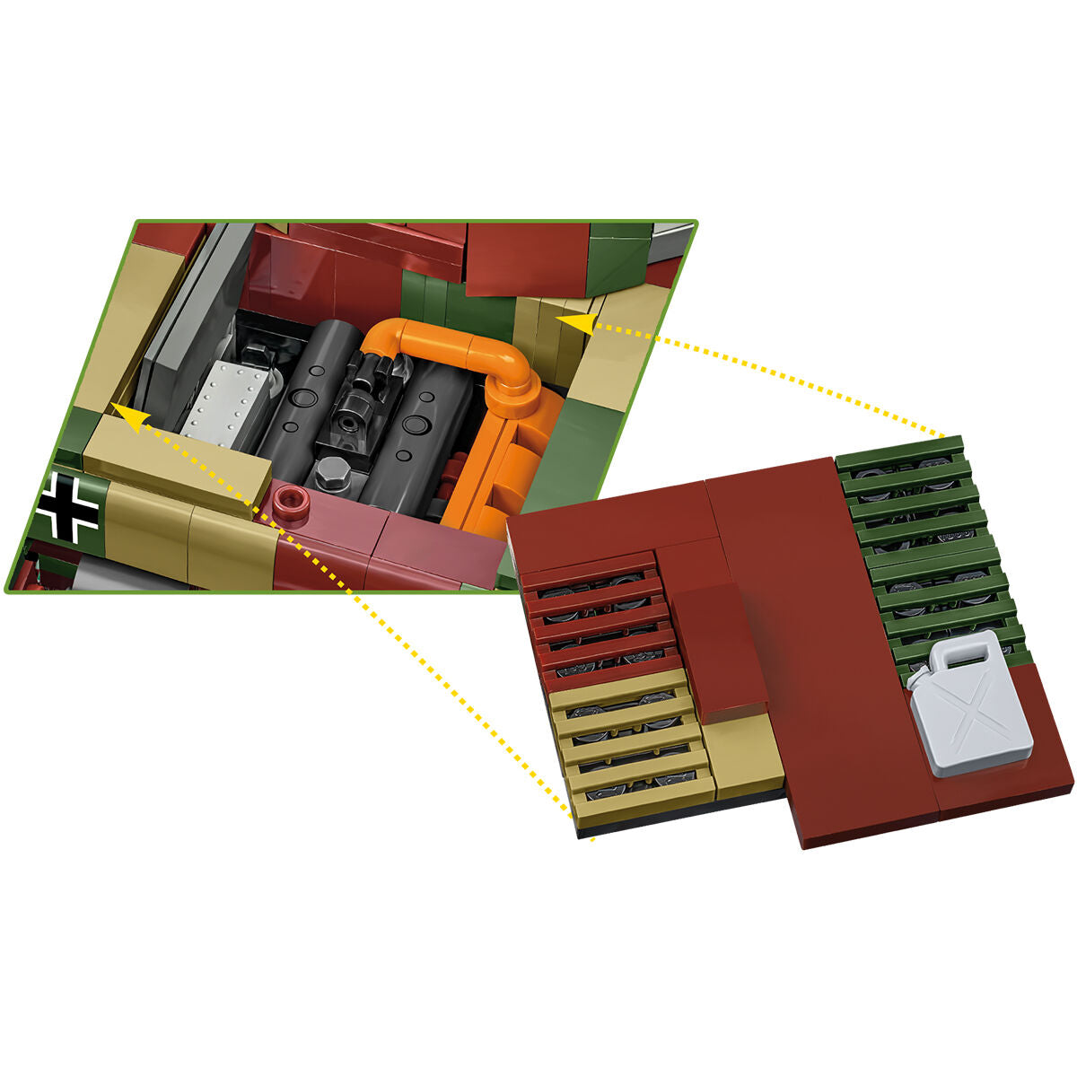 COBI PanzerKampfWagen IV Ausf. Tanque G: Conjunto #2592