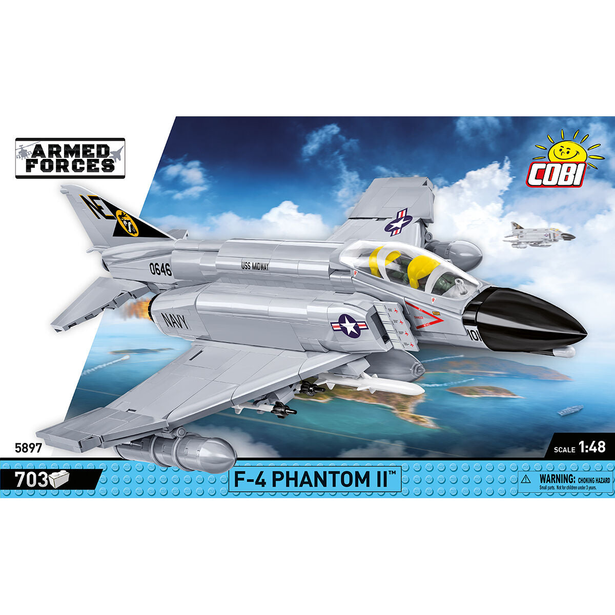 COBI F-4 Phantom II Jet Fighter: Set #5897 – COBI Official Store