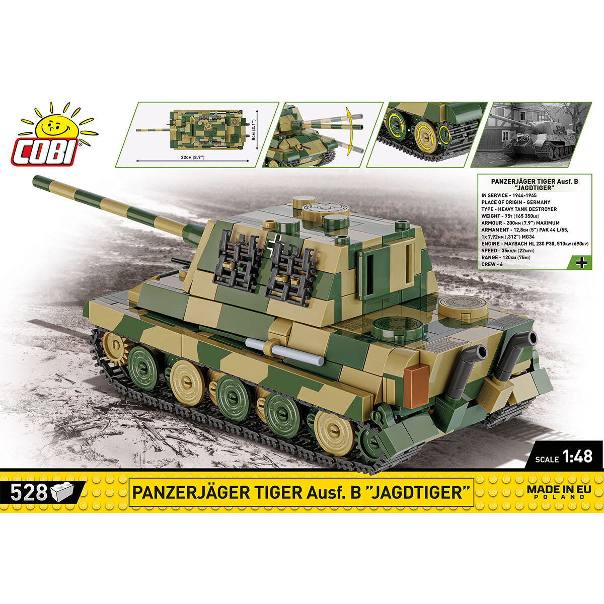 COBI Panzerjäger Tiger Ausf. B 