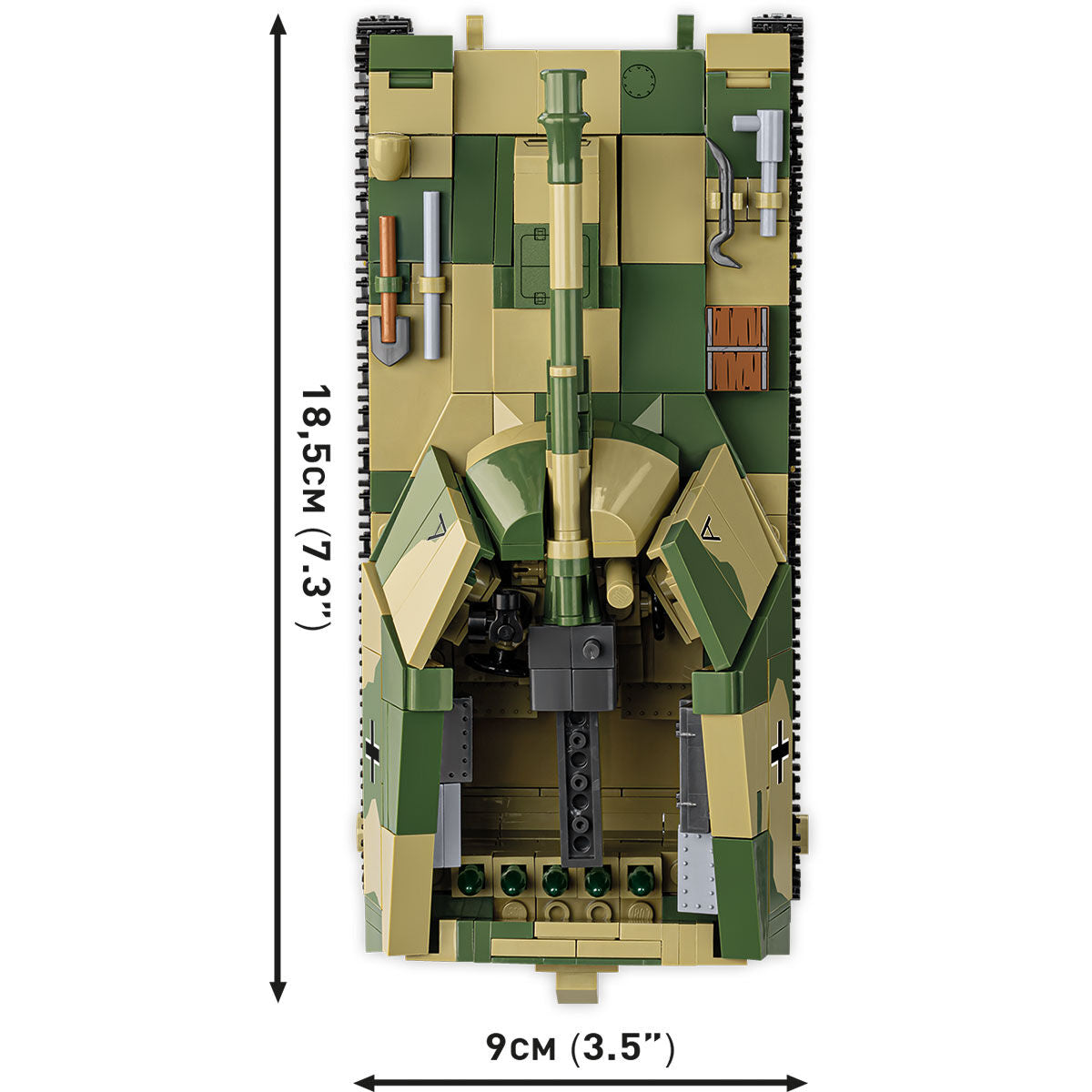 Cañón autopropulsado COBI SD.KFZ.124 Wespe EDICIÓN EJECUTIVA: Juego n.° 2598