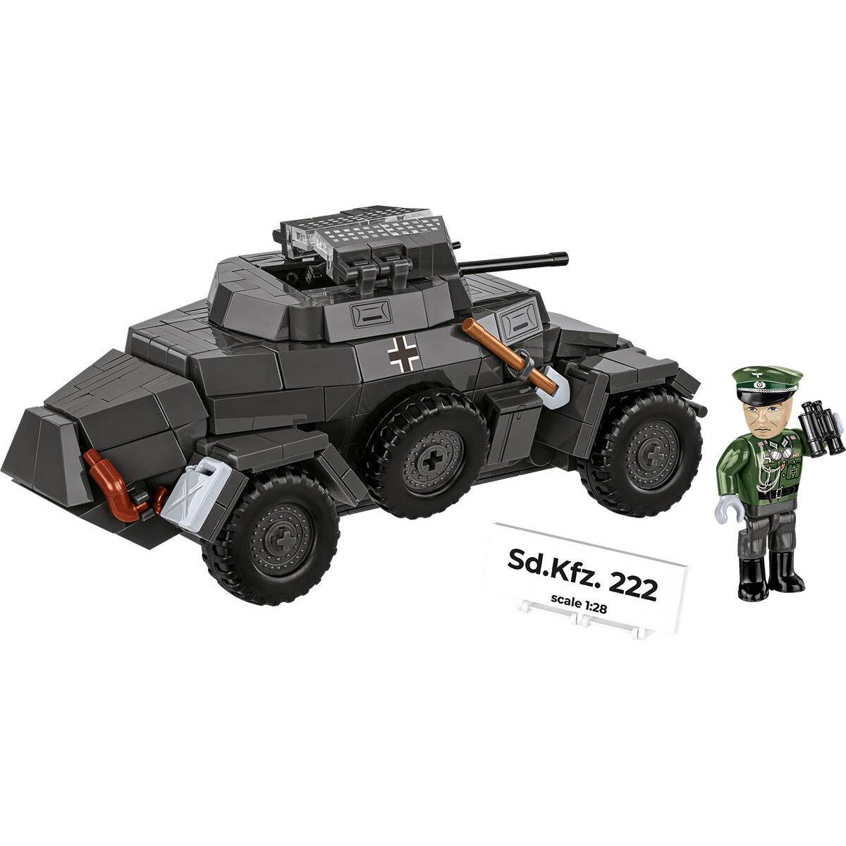 COBI Sd.Kfz. 222 Armored Vehicle: Set #2657