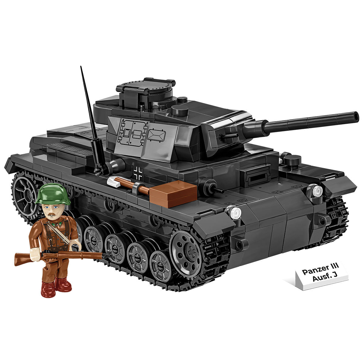 COBI Panzer III Ausf. Tanque J: Conjunto #2289