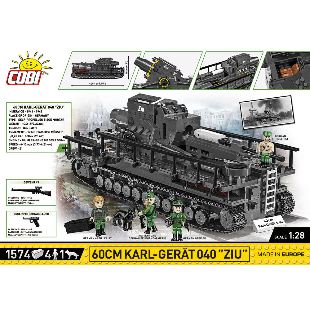 COBI 60CM Karl-Gerat 040 
