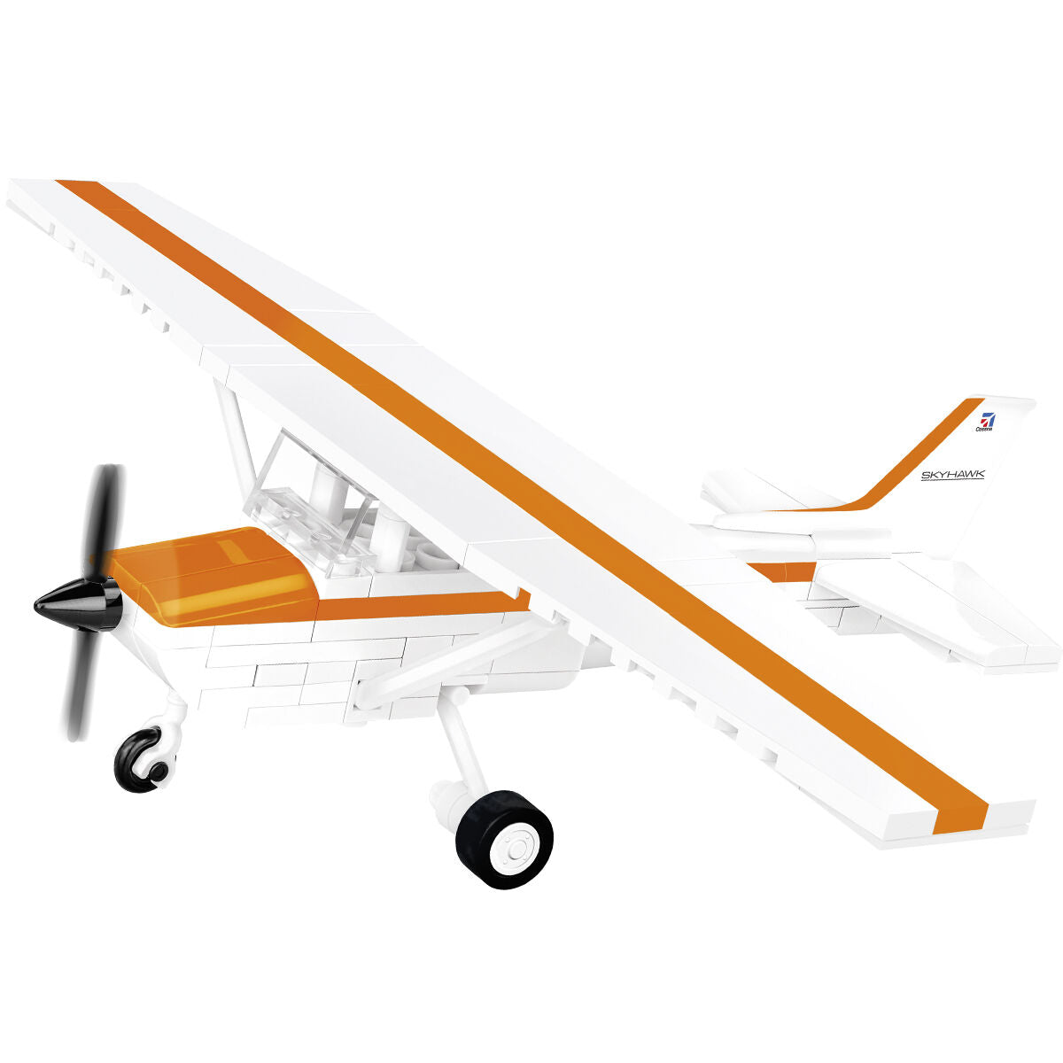 COBI Cessna 172 Skyhawk Aircraft (Orange): Set #26623 – COBI