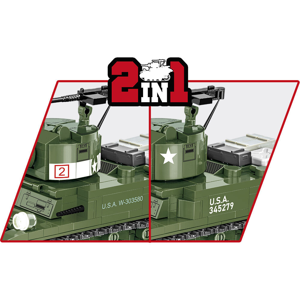 COBI Char M3 Stuart : SET #3129