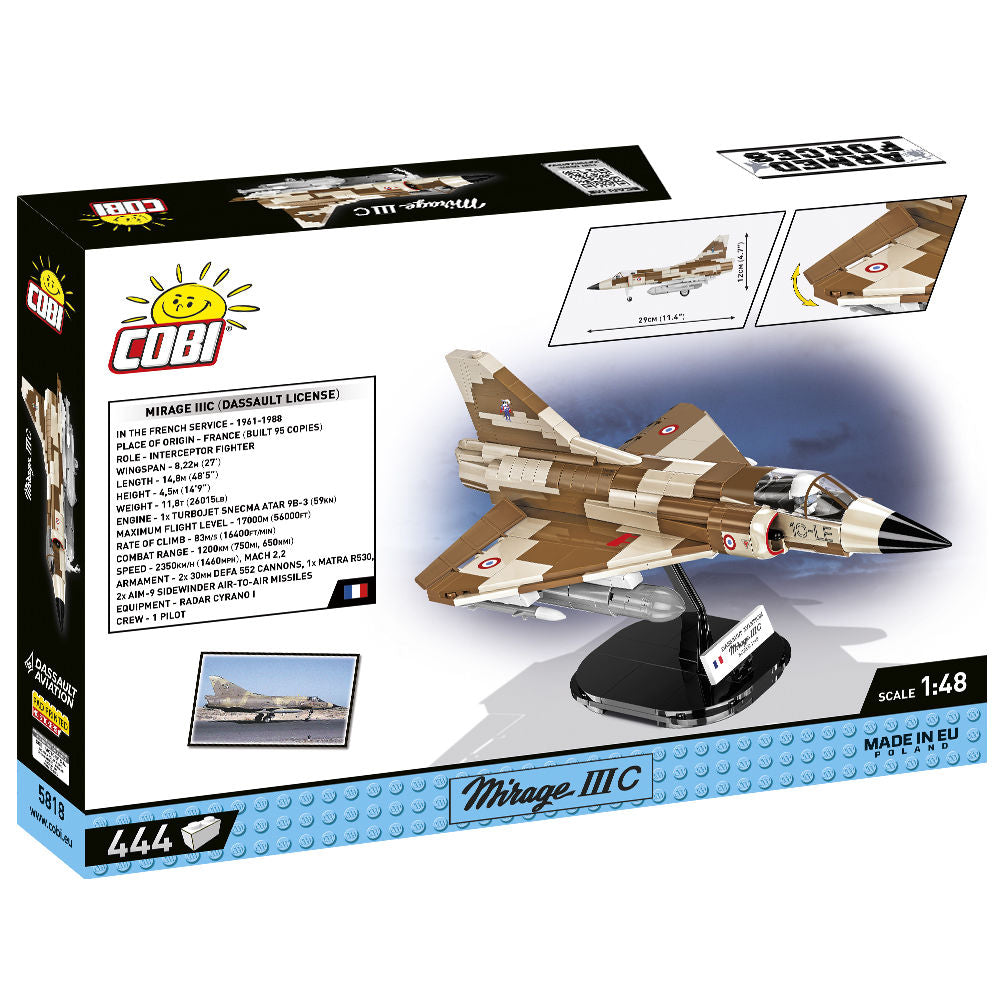 COBI Dassault Mirage III C Fighter Jet: Set #5818
