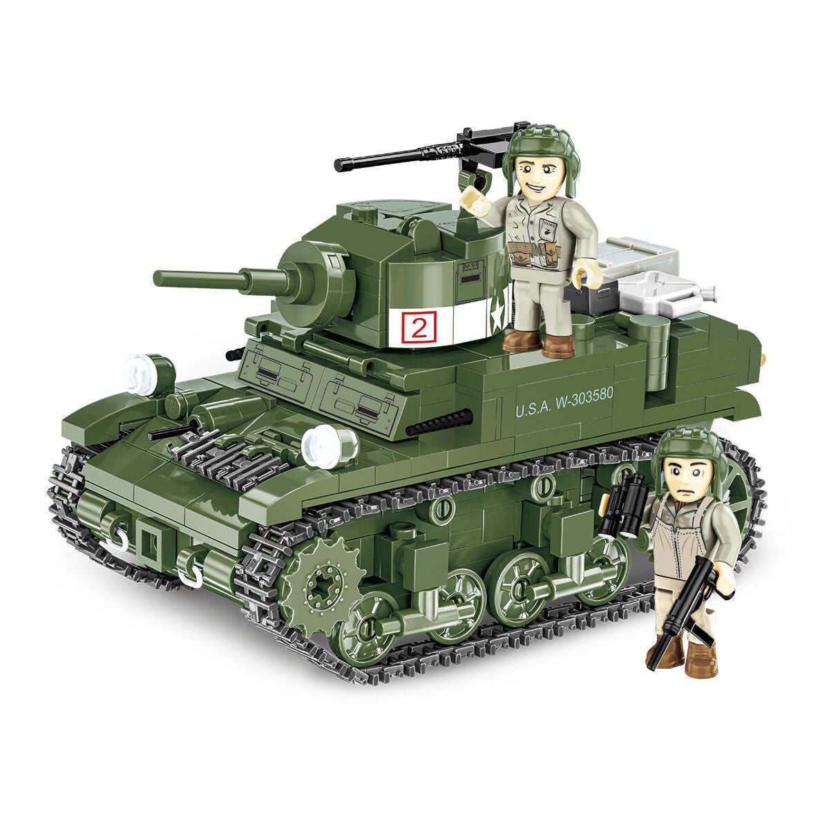 COBI Char M3 Stuart : SET #3129