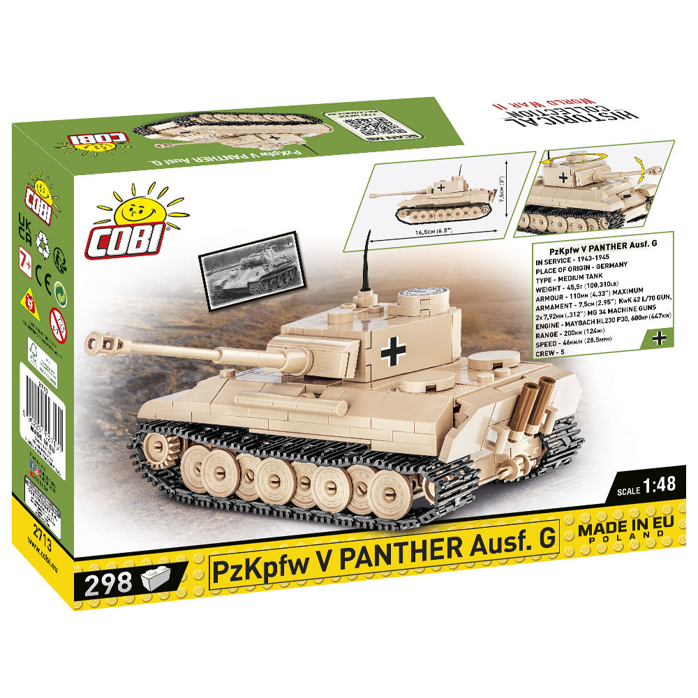 COBI PZKPFW V Panther Ausf. G 1:48: Set #2713
