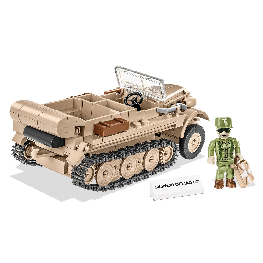 COBI Sd.Kfz. 10 Demag D7: Set #2273