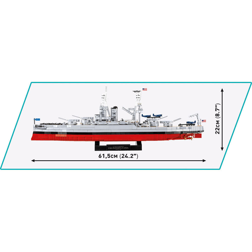 COBI EXECUTIVE EDITION Pennsylvania-Class Battleship: Set #4842