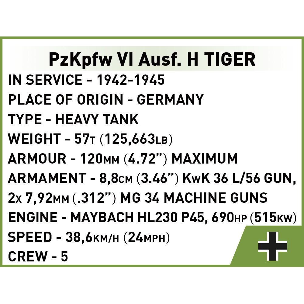 COBI PzKpfw VI Tiger 