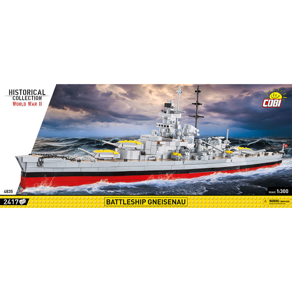 COBI Battleship Gneisenau: Set #4835 – COBI Official Store