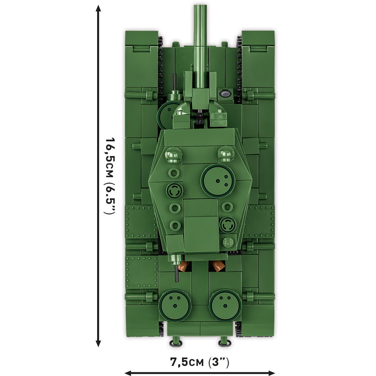 COBI KV-2 Heavy Tank 1:48: Set #2731