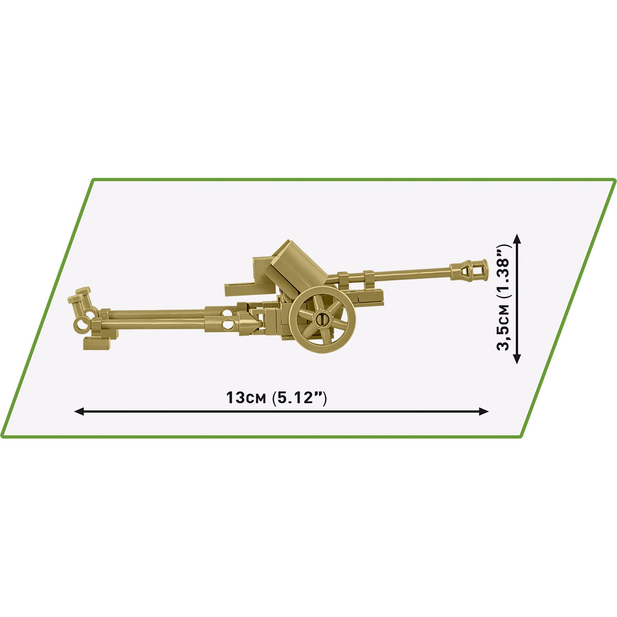 COBI Sd. Kfz. 139 Destructor de tanques MARDER III: Conjunto #3131