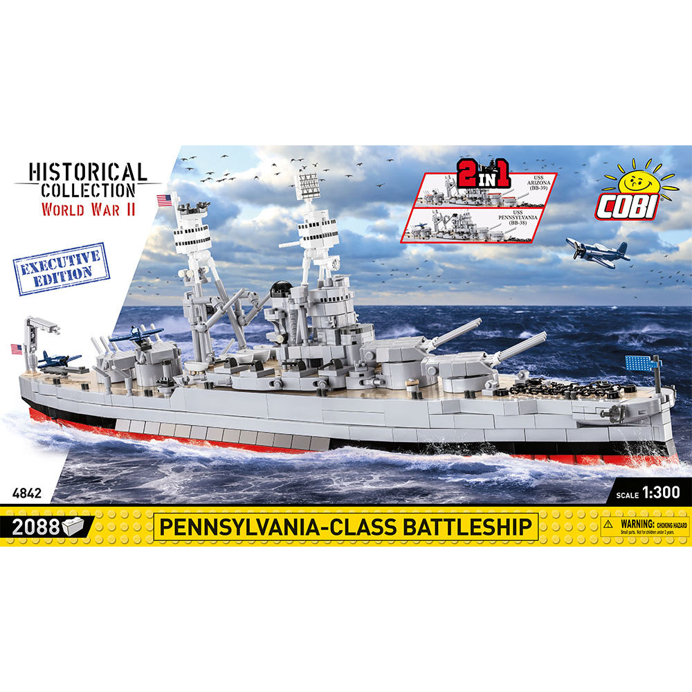 COBI EXECUTIVE EDITION Pennsylvania-Class Battleship: Set #4842