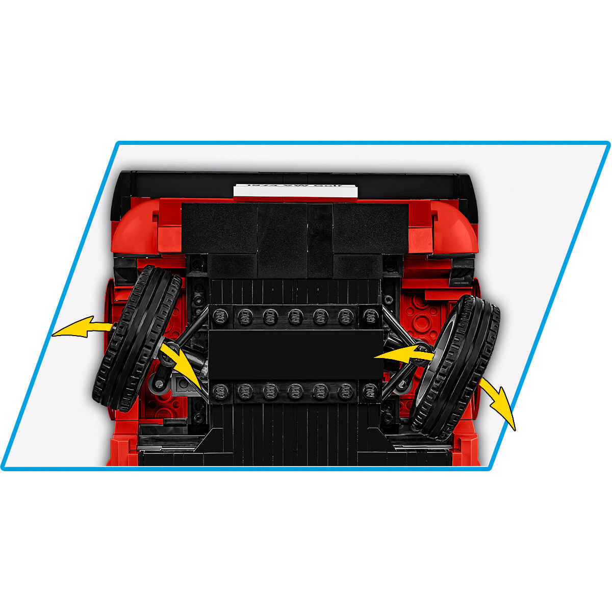 COBI Volkswagen Golf Rojo (1974-1983): Juego n.° 24359